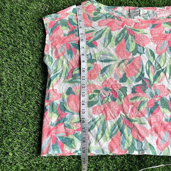 JOIE Cropped Floral Top size x large - Picture 6 of 6
